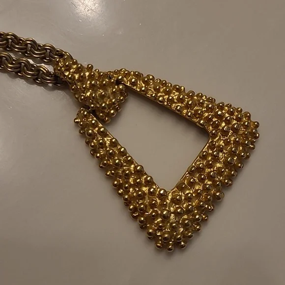 Sarah Coventry Golden Sunset Vintage 70s Gold-tone Necklace - Picture 14 of 16